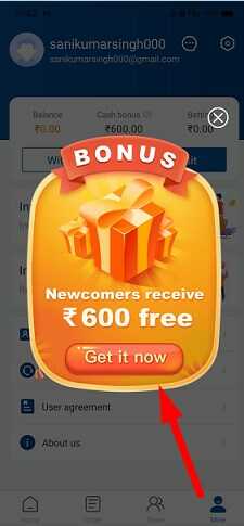 600 Bonus On Free