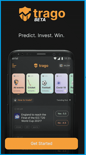 Click Get Started For Login Trago App