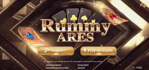 Rummy Ares App Guest Login