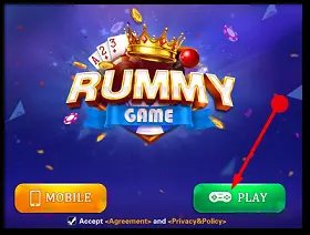 Rummy Game Play Option For Login