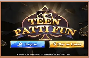 Teen Patti Fun App Login