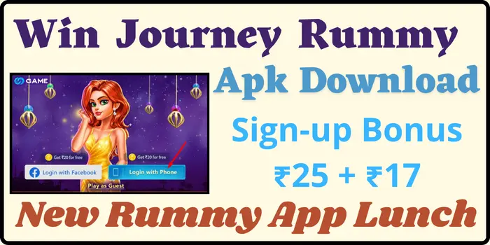 Win Journey Rummy App Download Get ₹25 + ₹17 Bonus