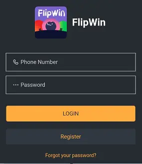 FlipWin App Login