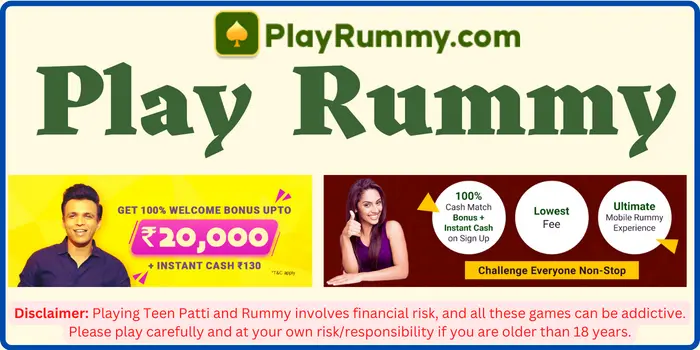 Play Rummy Apk Download - Get ₹500 Bonus