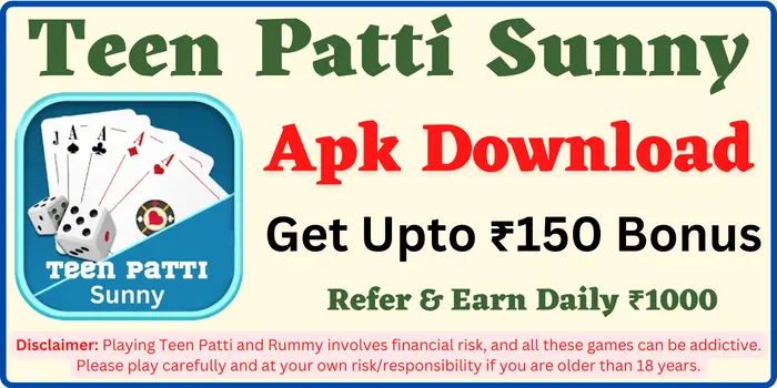 Teen Patti Sunny Apk Download - Teen Patti Sunny App