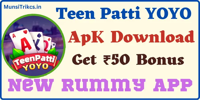 Teen Patti YOYO Apk Download - Get ₹50 Bonus | 3 Patti YOYO