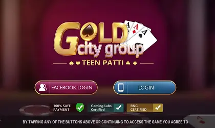 Gold City Rummy App Login