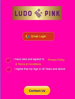 Ludo Pink App Login