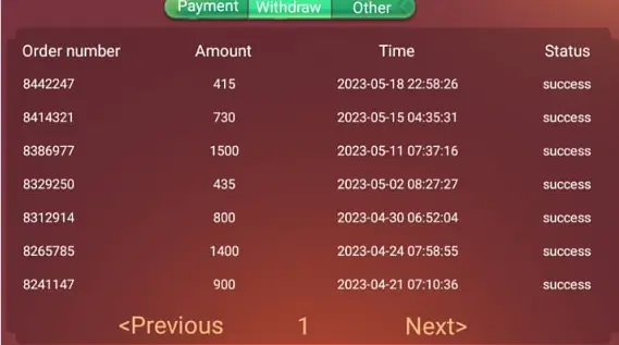 Rummy Glee Withdraw Proof