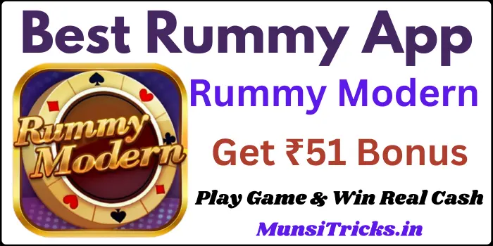Rummy Modern App - Download & Get ₹51 Bonus