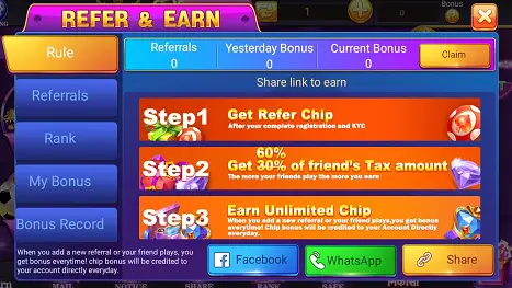 Holy Rummy Refer And Earn