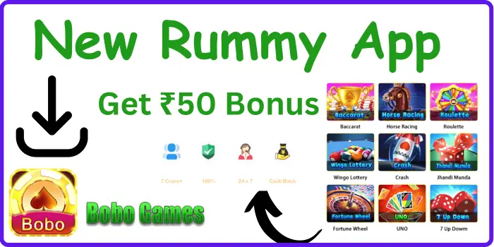 Get ₹50 -  BoBo Games Apk Download & Withdraw Proof