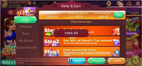 Rummy North App Refer And Earn Commission