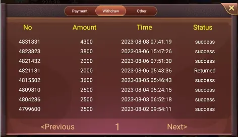 Teen Patti VIP Payment Proof - Upto Rs. 50000