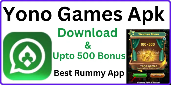 Get ₹500 - Yono Games APK Download