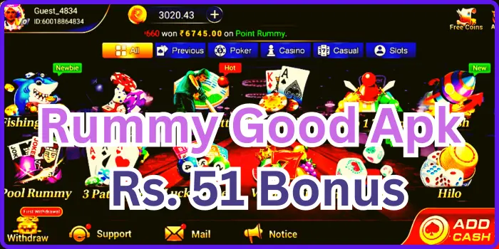 Rummy Good Apk Download & Get ₹51 Bonus