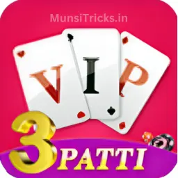 VIP 3 Patti App Logo