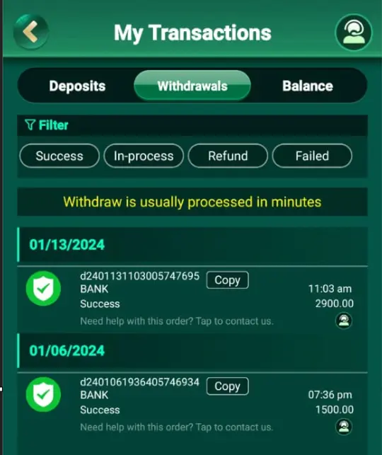 Yono 777 App Payment Proof