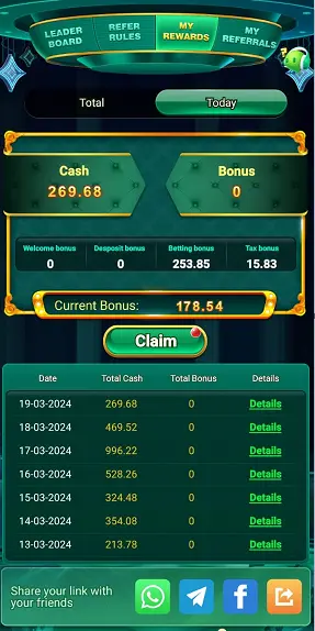 Spin Crush App Refer & Earn Commission
